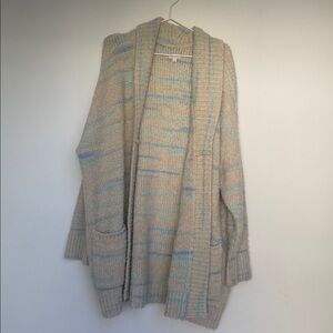 Anthropologie Pilcro Chunky Knit Oversized Cardigan